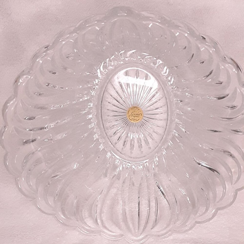 NEW Cristal d'Arques Niagara Collection Serving Bowl Made in France - Picture 2 of 14